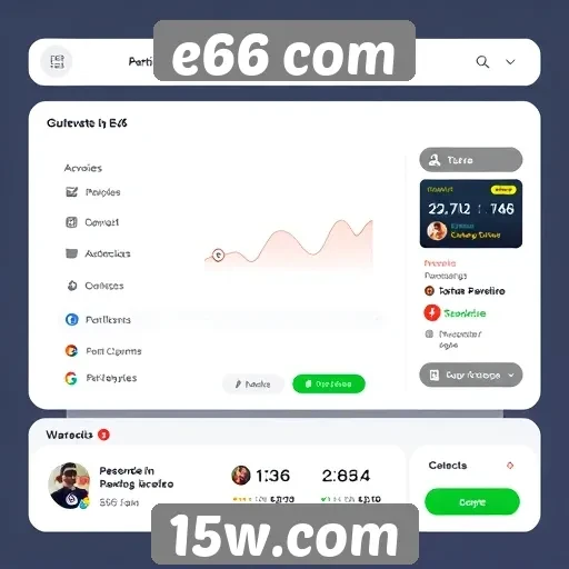 Avaliação da interface do usuário no e66 com